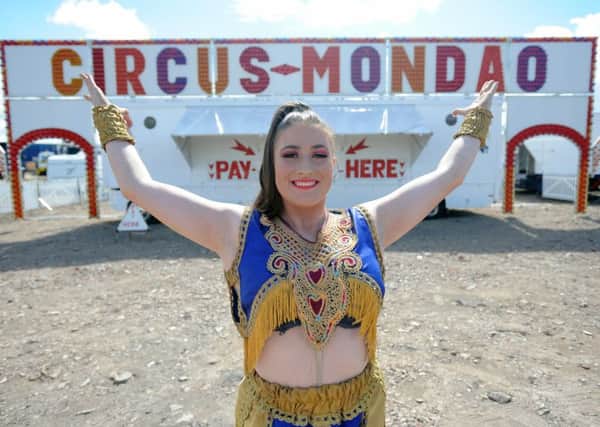 Suzy Snee has become an acrobat at Circus Mondao