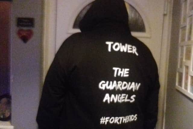 This member of the Guardian Angels group was involved with a sting operation which led to the arrest of a man in Fleetwood on suspicion of chilld sex offences.