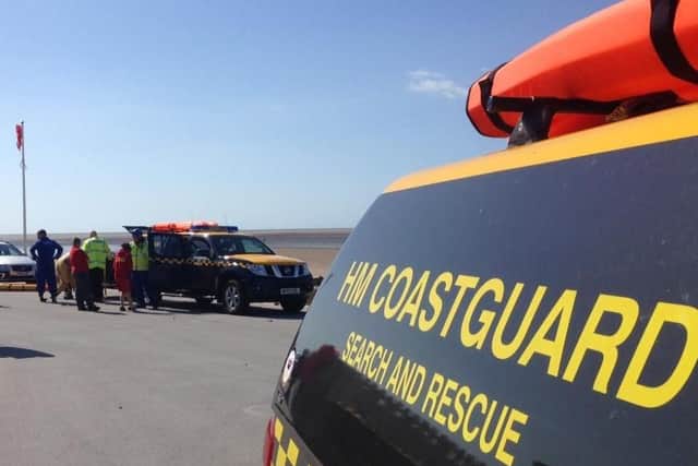 A man sparked an emergency rescue near to St Annes