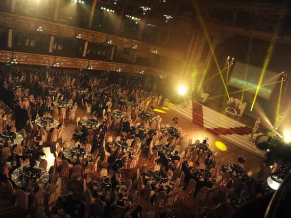 The BIBAs finals at the Blackpool Tower Ballroom