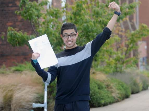 Jumael Zafar has gained two A's and a A*.