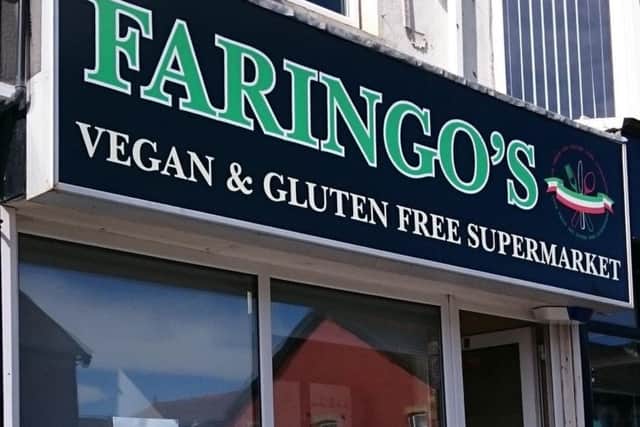 Faringo's Vegan Italian restaurant