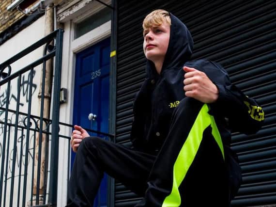 Local grime star Josh Tate - known as Little T