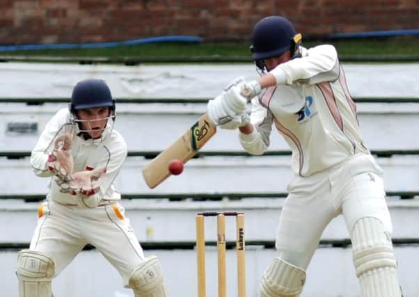 Blackpool batsman Josh Boyne