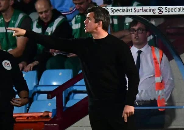 Joey Barton has outlined what he wants to see from his players in terms of matchday conduct