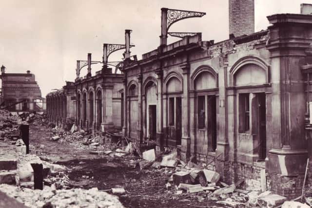 Demolition of Fleetwood Railway Station 1966-69 / historical