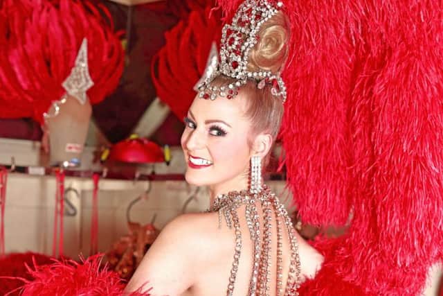 Blackpool girl Megan Wilding is a Moulin Rouge dancer
