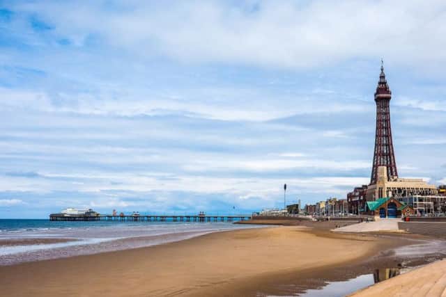 The weather in Blackpool is set to be brighter today, as forecasters predict sunny spells and some small periods of cloud throughout the day
