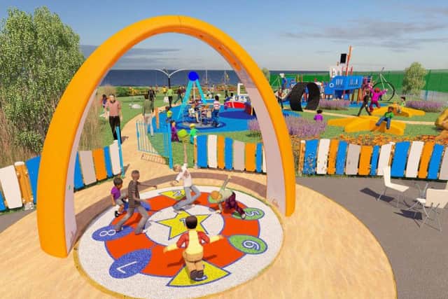 A design for Anchorsholme play area