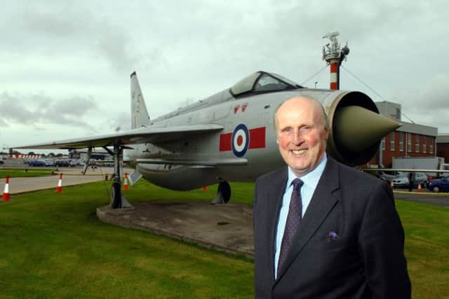 Lightning Test Pilot John Cockburn had to eject over Lancashire