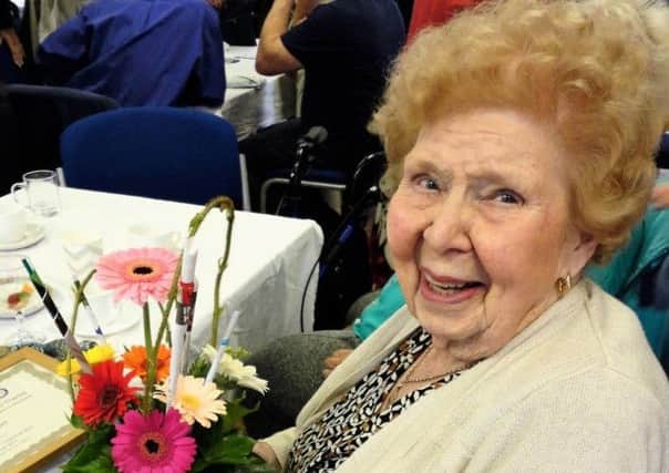 Ivy Broadbent MBE, from St Annes, was a volunteer with the Talking Newspaper For The Blind for 40 years
