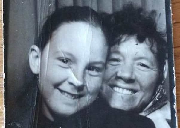 The photo of Barb Worthington and mum Evelyn that was returned