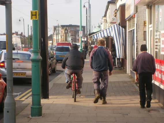 Have you suffered from cyclists riding on pavements?