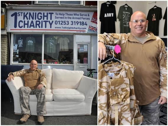 The Charity Commission has shut down Blackpool veterans charity 1st Knight following an investigation into a series of allegations including "wholly inappropriate" comments made by trustee Andrew Linihan