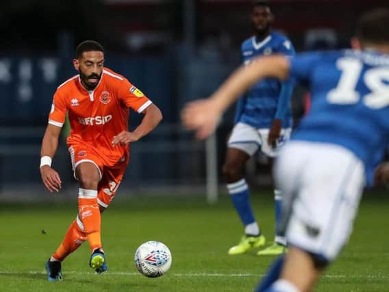 Liam Feeney was Blackpool's standout performer
