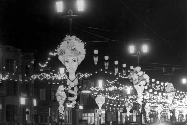Undated picture of Blackpool Illuminations