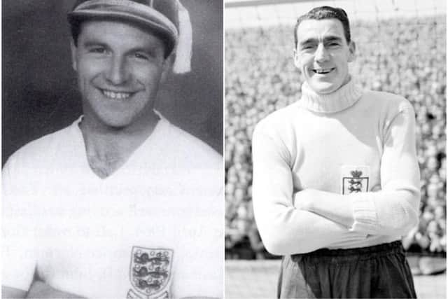 Jimmy Armfield and Frank Swift