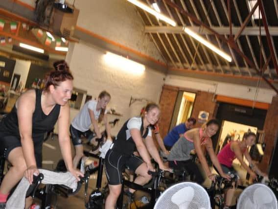 The women's training group at Cybele Velo Blackpool