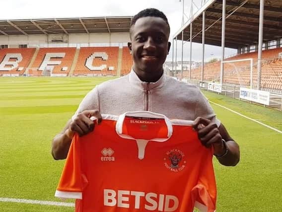 Ceesay impressed for Blackpool during pre-season
