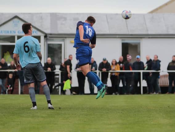 Dean Ing scores Gate's consolation goal  Picture: IAN DAVIES