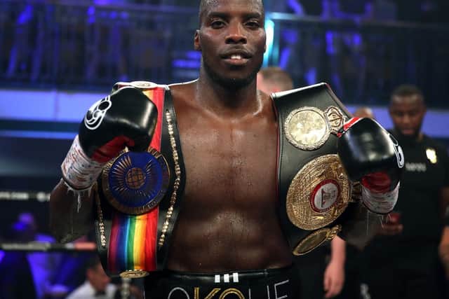 Okolie is undefeated in nine fights