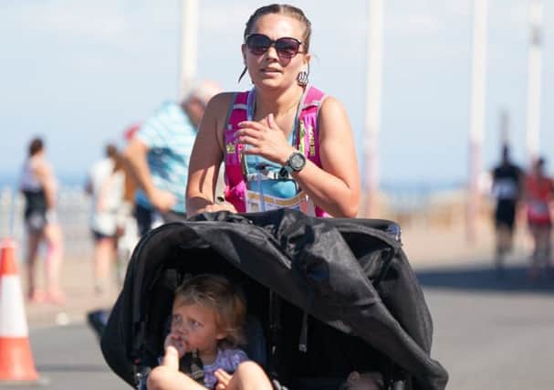 Emma Jones - after her weight loss
Pic: Mick Hall Photography
Emma taking part in the summer 10k with Fylde Coast runners