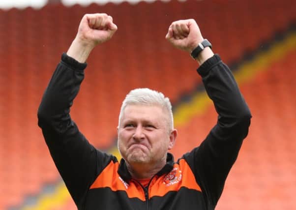 Terry McPhillips has enjoyed a good run of results since taking on the managerial role at Blackpool