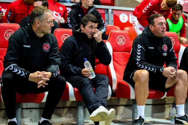 Joey Barton took exception to some of the events in midweek