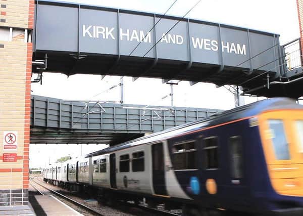 Kirkham and Wesham station aftrer refurbishment