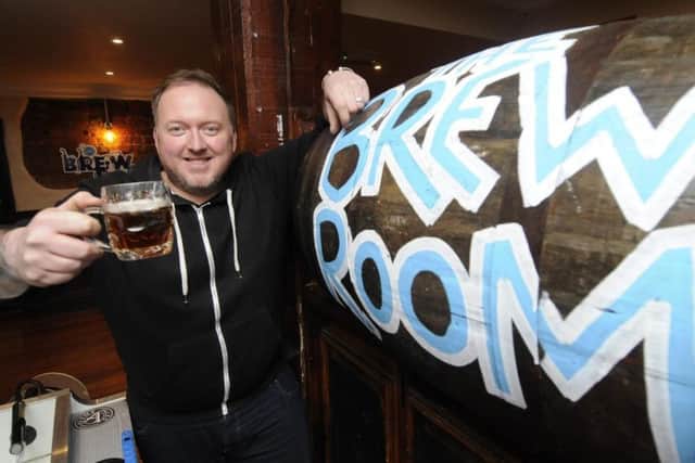 Andy Daubney at the Brew Room, Blackpool