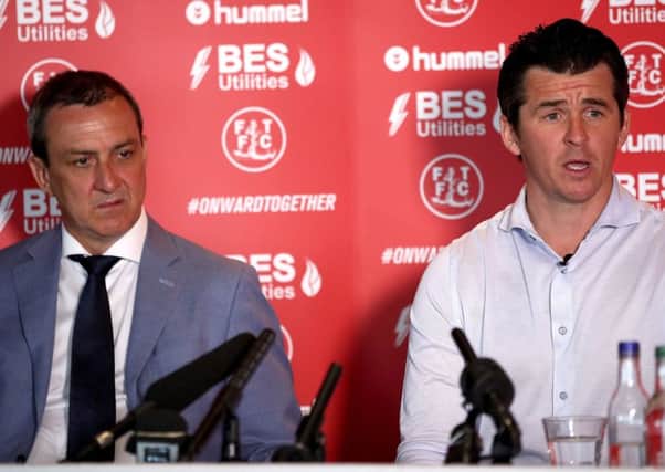 Andy Pilley and Joey Barton
