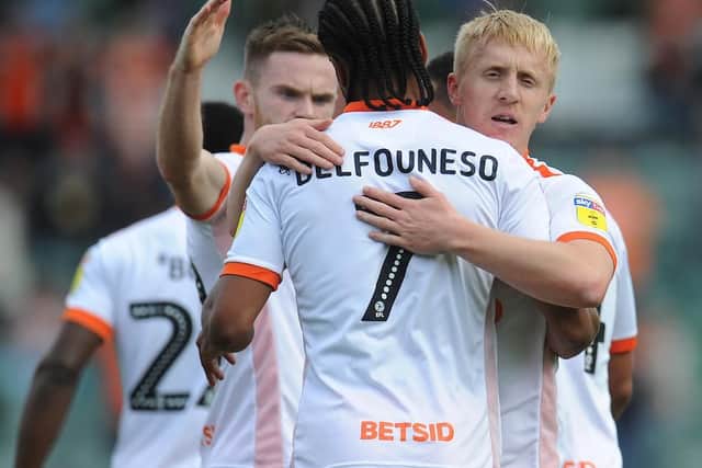 Cullen celebrates putting Blackpool in front