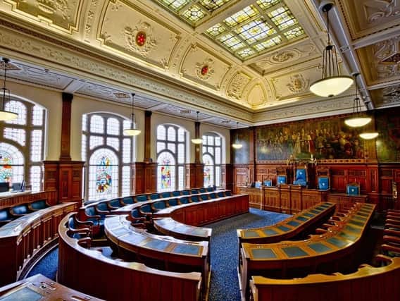 Blackpool council chamber
