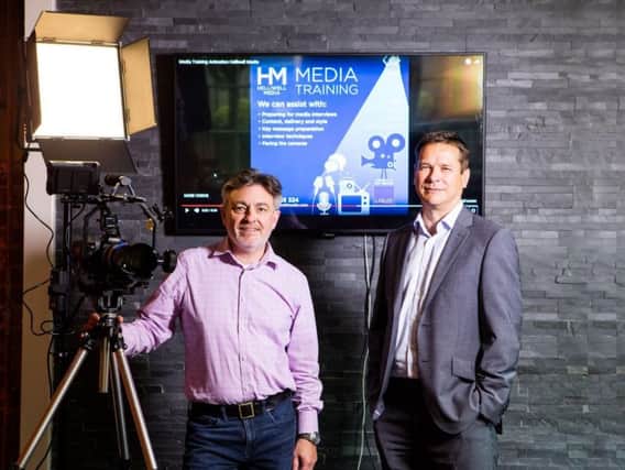 Pete Crouch of Liquid Studios and David Helliwell of Helliwell Media