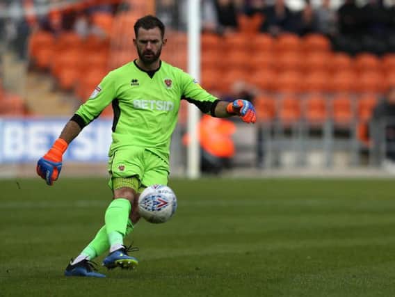 Mark Howard made a number of fine saves to keep another clean sheet