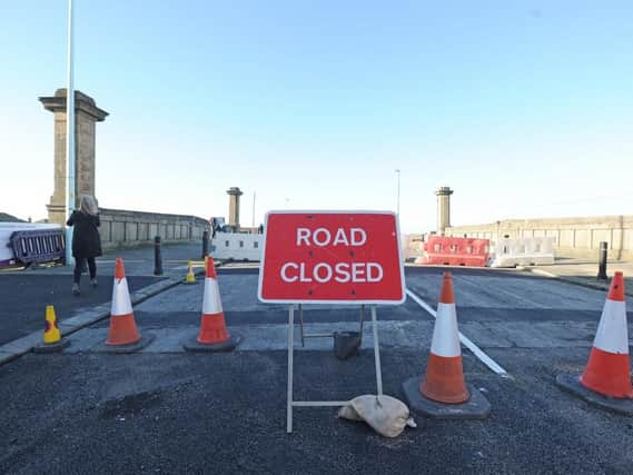 The closure of the Harrowside Bridge affected traffic flow on other roads