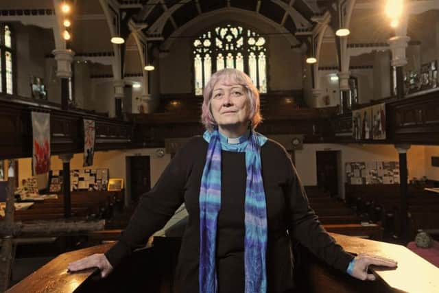 Rev Janet Pybon.