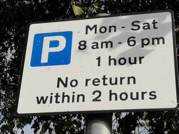 Parking fines in Lancashire are charged at two levels - for higher and lower-rate offences.