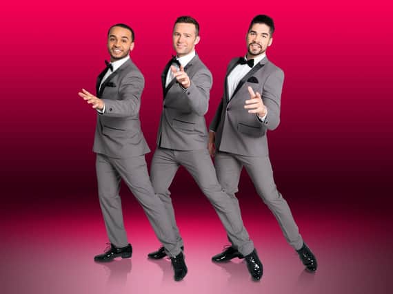 Aston Merrygold, Harry Judd and Louis Smith star in Rip It Up