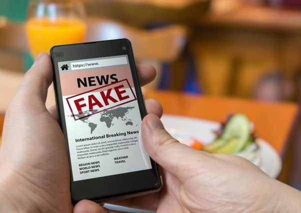 How to spot fake news.