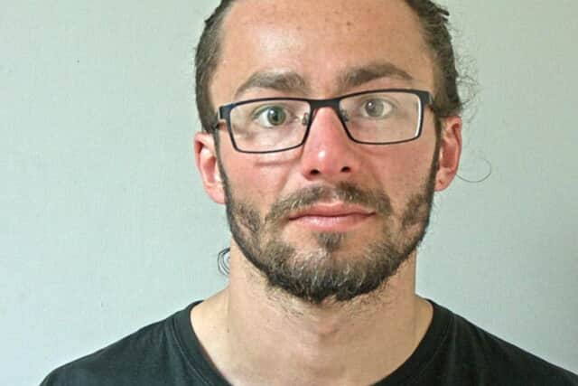 Simon Blevins, one of three protesters who have been jailed for causing a public nuisance