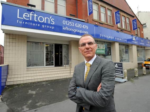 Richard Lefton who believes the council is not ding enough to support retailers in Blackpool