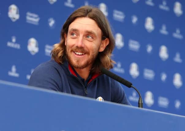 Tommy Fleetwood is part of the European team at the Ryder Cup