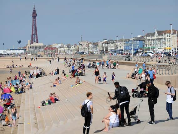 Blackpool has been named in a report as a 'left behind' town