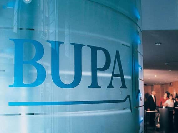 Bupa has been fined 175,000 for failing to have effective security measures in place to protect customers' personal information. Photo credit: BUPA/PA Wire