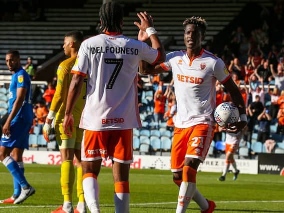 Nathan Delfouneso and Armand Gnanduillet found the back of the net for the Seasiders
