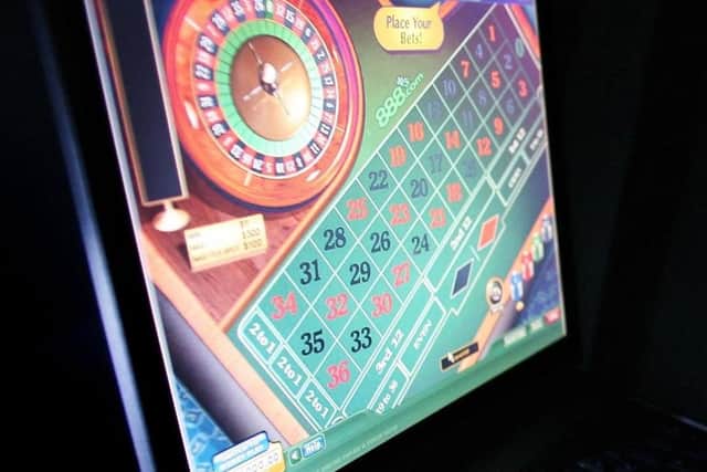 Online gambling has been blamed for the closures of gambling outlets in Blackpool