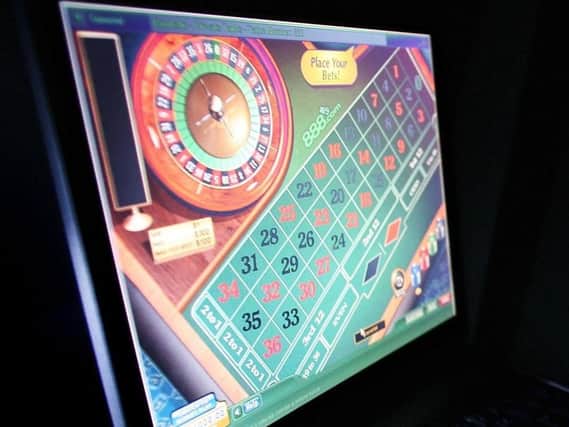 Online gambling has been blamed for the closures of gambling outlets in Blackpool