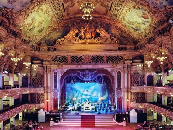 Blackpool Tower Ballroom as showcased in the book Irreplaceable: A History Of England In 100 Places