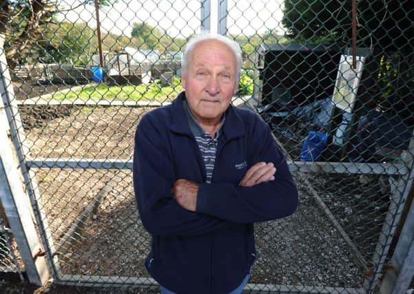Malcolm Chapman has had his tenancy terminated at Larkholme Avenue allotments by Fleetwood Town Council